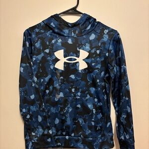 Under Armour Kids Blue Camo Hoodie
